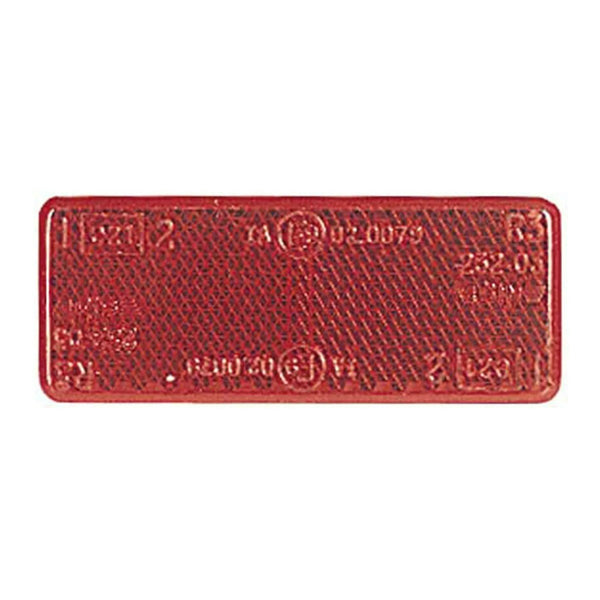 Narva 84037 Red Retro Reflector with Self Adhesive