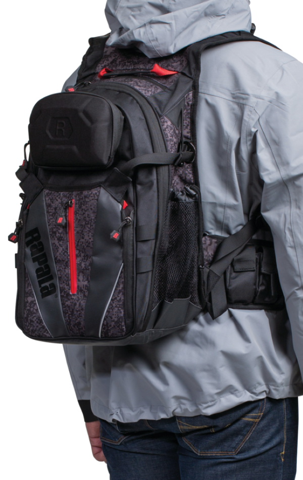 25 Litre Rapala Urban Fishing Back Pack with Detachable Hip Belt Pack
