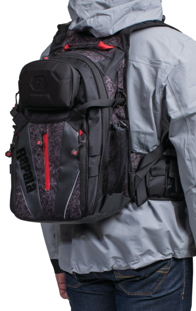25 Litre Rapala Urban Fishing Back Pack with Detachable Hip Belt Pack