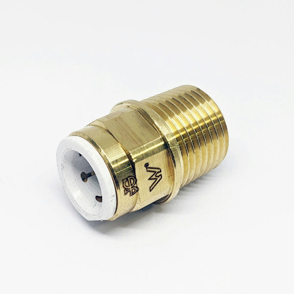 John Guest 12mm Male Brass Adaptor (WM)