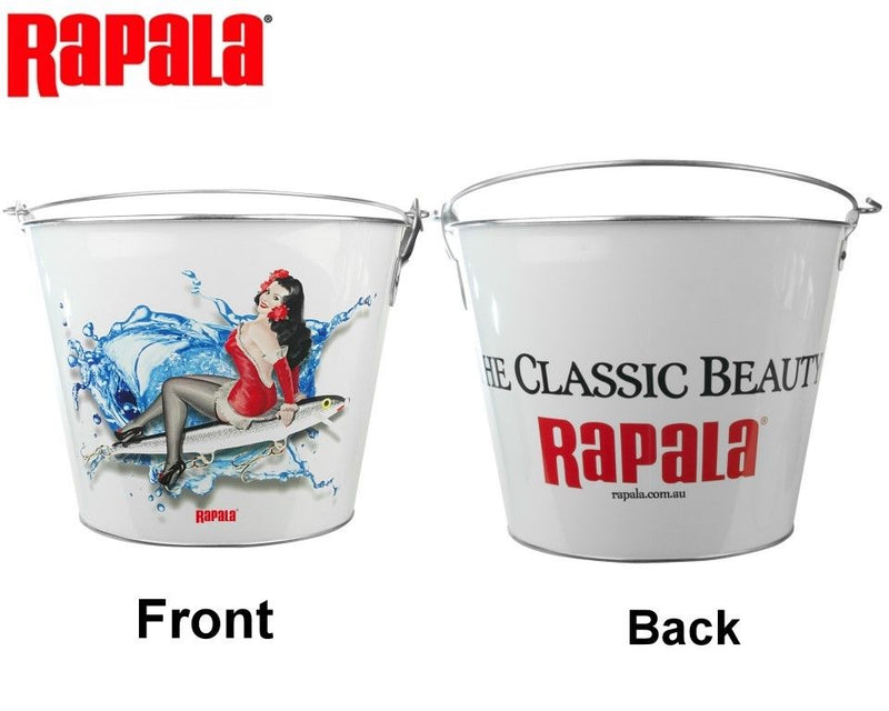Rapala Tin Beer Bucket - "Classic Beauty" Ice Bucket