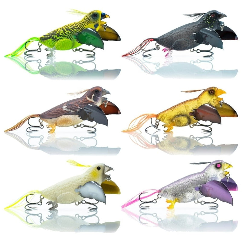 Chasebaits Lures The Smuggler 65mm Water Walker Swimming Bird Fishing Lure