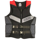 Riders Inc Black Red Men's PFD Life Jacket Buoyancy Vest