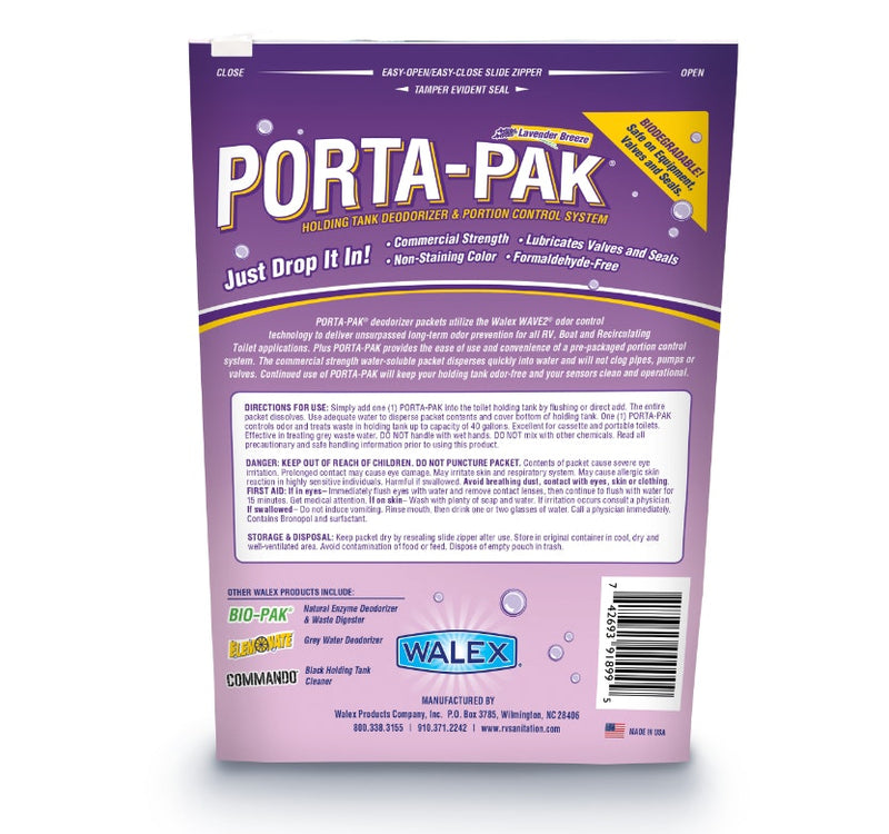 Walex Porta-Pak® Lavender Breeze