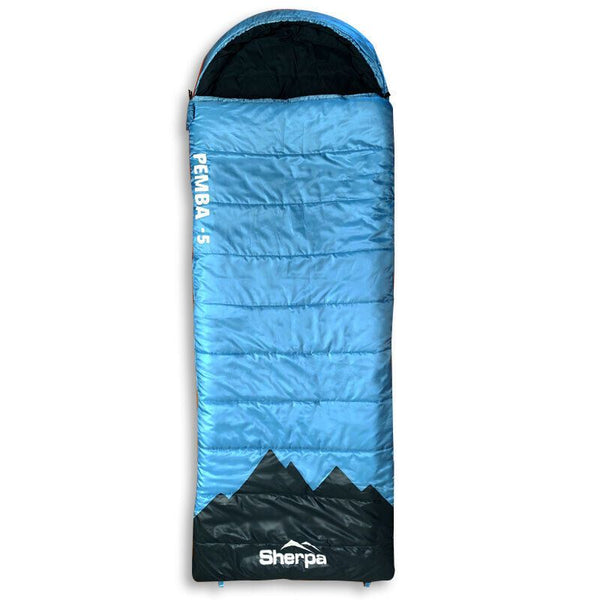 Sherpa Pemba -5 Degree Sleeping Bag Single Camping Hiking Winter Thermal