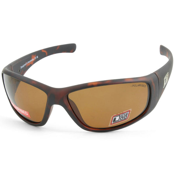 Dirty Dog Wolf Satin Tortoise/Brown Polarised Men's Sunglasses 53513