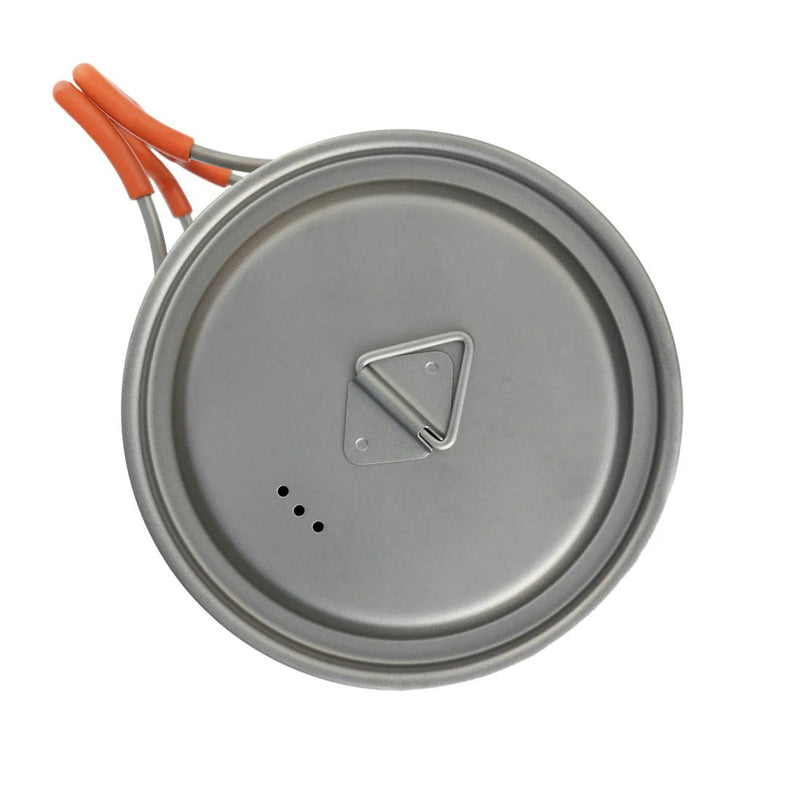 TERRAN Titanium Mug With Lid and Silicone Handle 750ml