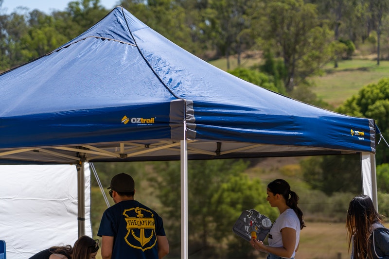 Hydroflow Deluxe Gazebo 3.0m Blue