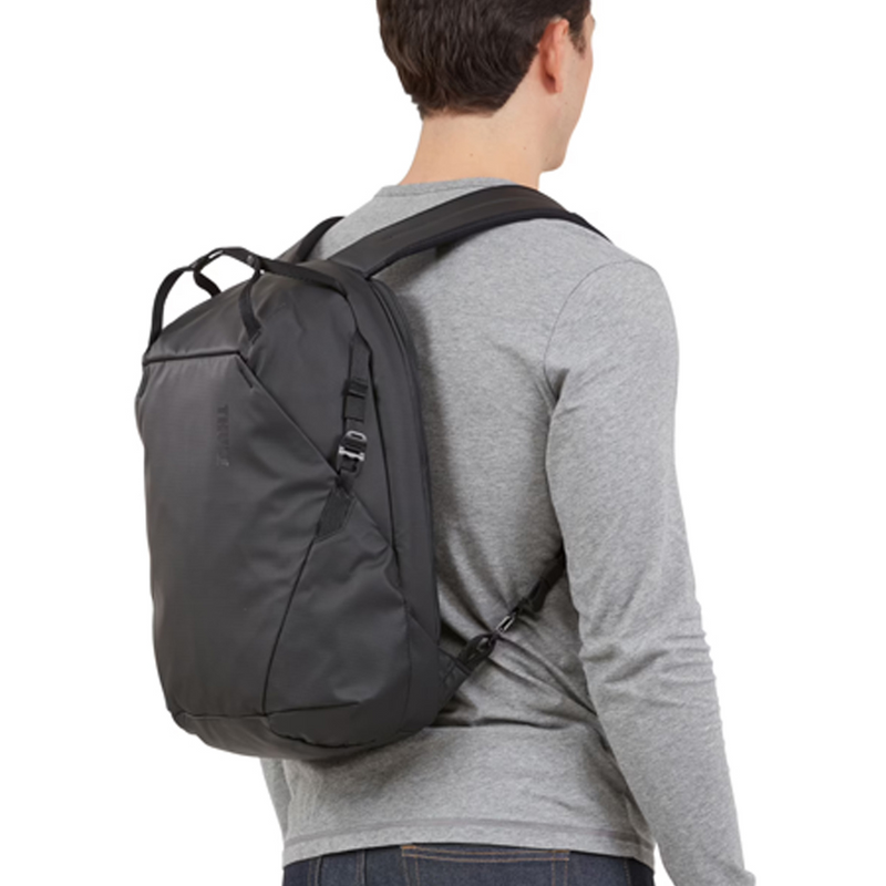 Thule Tact Backpack Bag 16L Travel Rucksack w/ Laptop Sleeve in Black