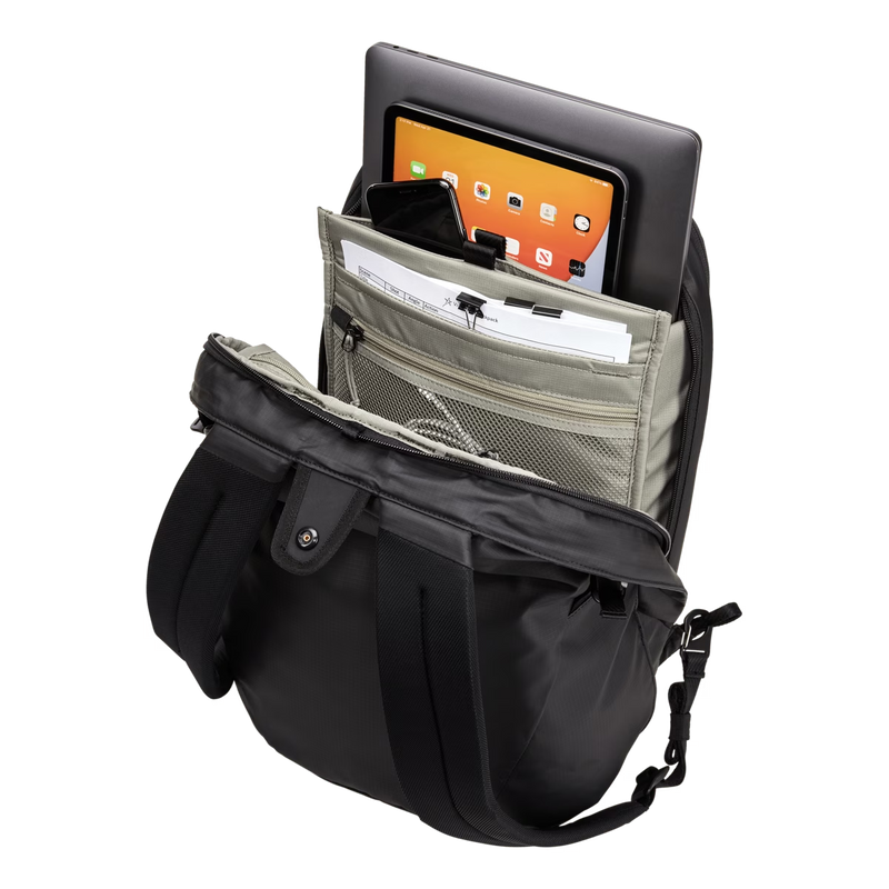 Thule Tact Backpack Bag 21L Travel Rucksack w/ Laptop Sleeve in Black