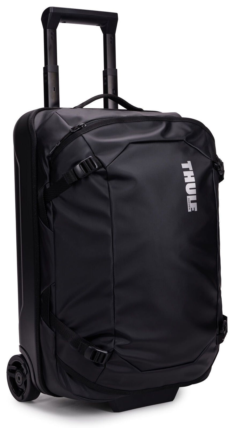 40L THULE Chasm Carry On Wheeled Duffel Suitcase Travel Bag in Black