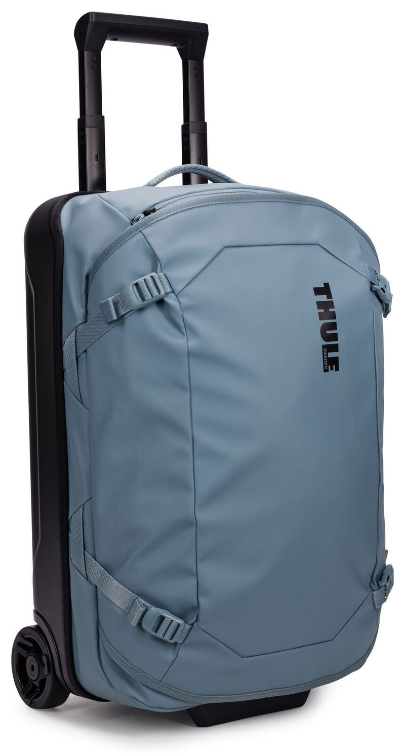 THULE 40L Chasm Carry On Wheeled Duffel Bag Suitcase Travel Luggage in Pond Blue