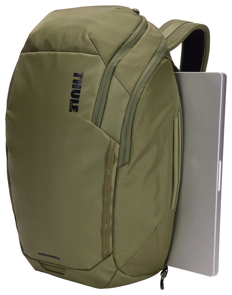 THULE Chasm 26L Everyday Backpack Bag Travel w/ Laptop Pocket in Olivine