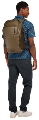 THULE Chasm 26L Everyday Backpack Bag Travel w/ Laptop Pocket in Deep Khaki