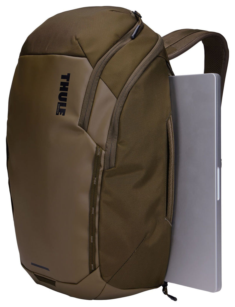 THULE Chasm 26L Everyday Backpack Bag Travel w/ Laptop Pocket in Deep Khaki