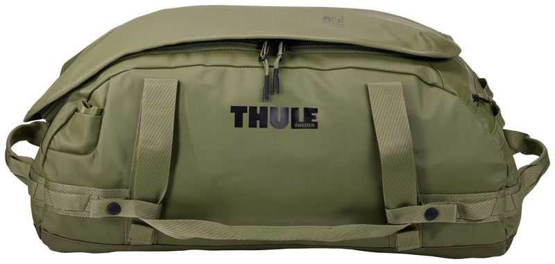 Thule Chasm 40L Duffel Overnight Bag Convertible Backpack Duffle in Olivine