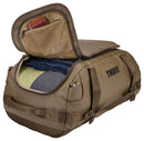 Thule Chasm 40L Duffel Overnight Bag Convertible Backpack Duffle in Deep Khaki