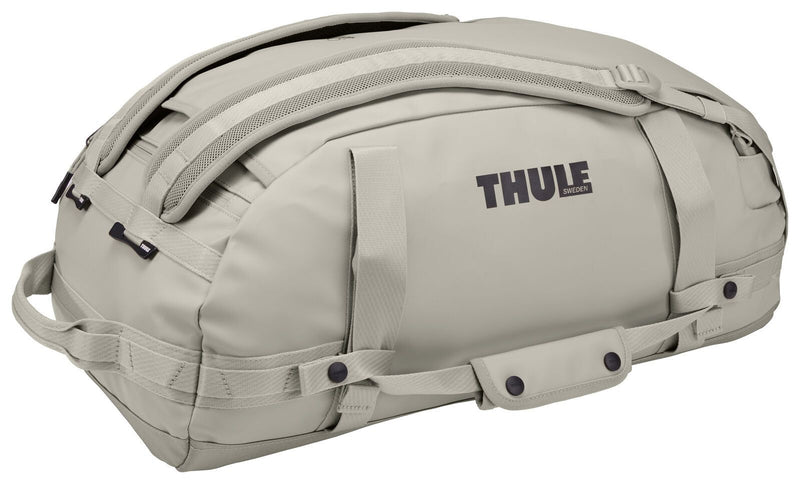 Thule Chasm 40L Duffel Overnight Bag Convertible Backpack Duffle in Sand