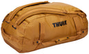 Thule Chasm 70L Duffel Overnight Bag Convertible Backpack Duffle in Golden