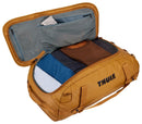 Thule Chasm 70L Duffel Overnight Bag Convertible Backpack Duffle in Golden