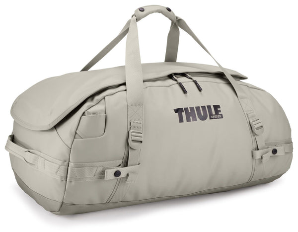 Thule Chasm 70L Duffel Overnight Bag Convertible Backpack Duffle in Sand