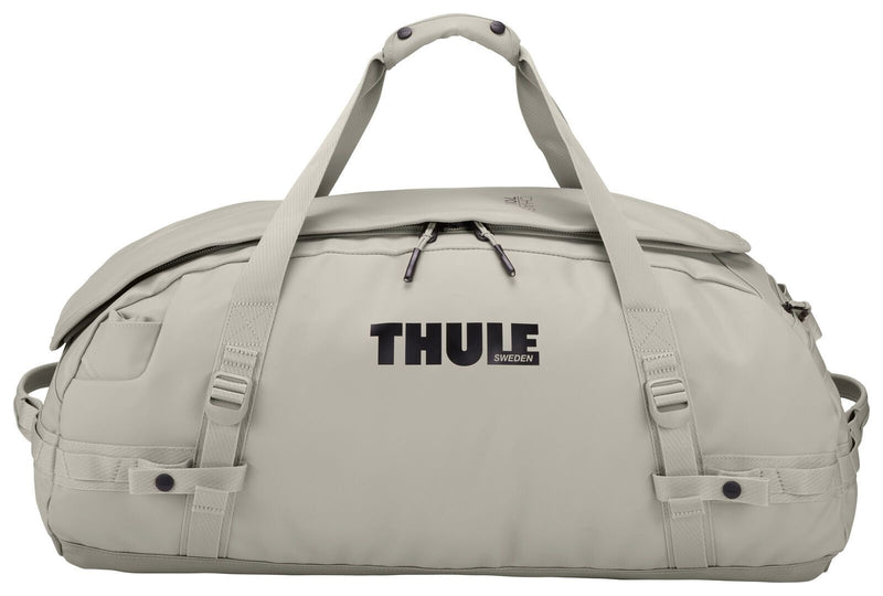 Thule Chasm 70L Duffel Overnight Bag Convertible Backpack Duffle in Sand