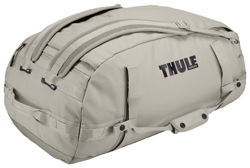 Thule Chasm 70L Duffel Overnight Bag Convertible Backpack Duffle in Sand