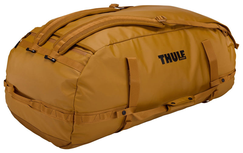 Thule Chasm 130L Duffel Overnight Bag Convertible Backpack Duffle in Golden