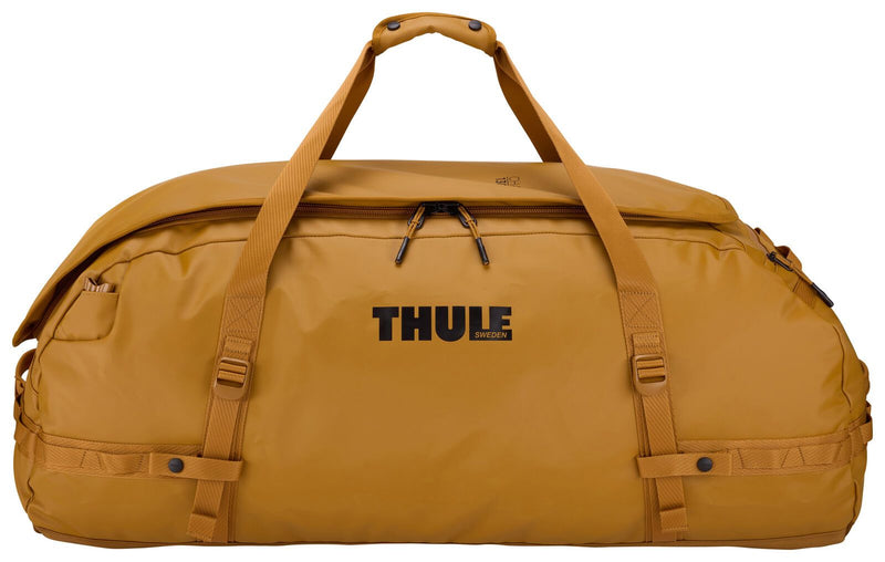 Thule Chasm 130L Duffel Overnight Bag Convertible Backpack Duffle in Golden