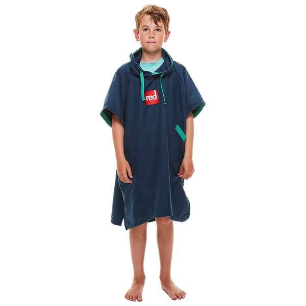 Kids Quick Dry Microfibre Changing Robe - Navy