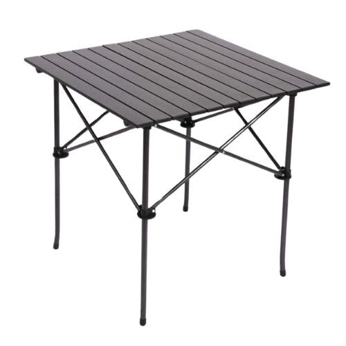 Black Portable Folding Compact Camping Picnic Table