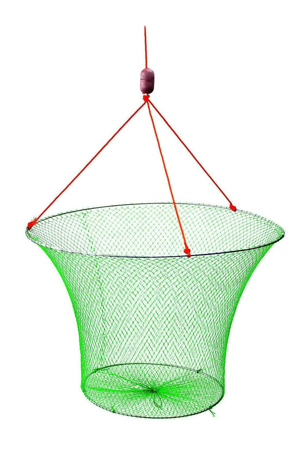 Seahorse Double Ring Yabbie Net With 3/4 Inch Mesh - Drop Net - Red Claw Trap