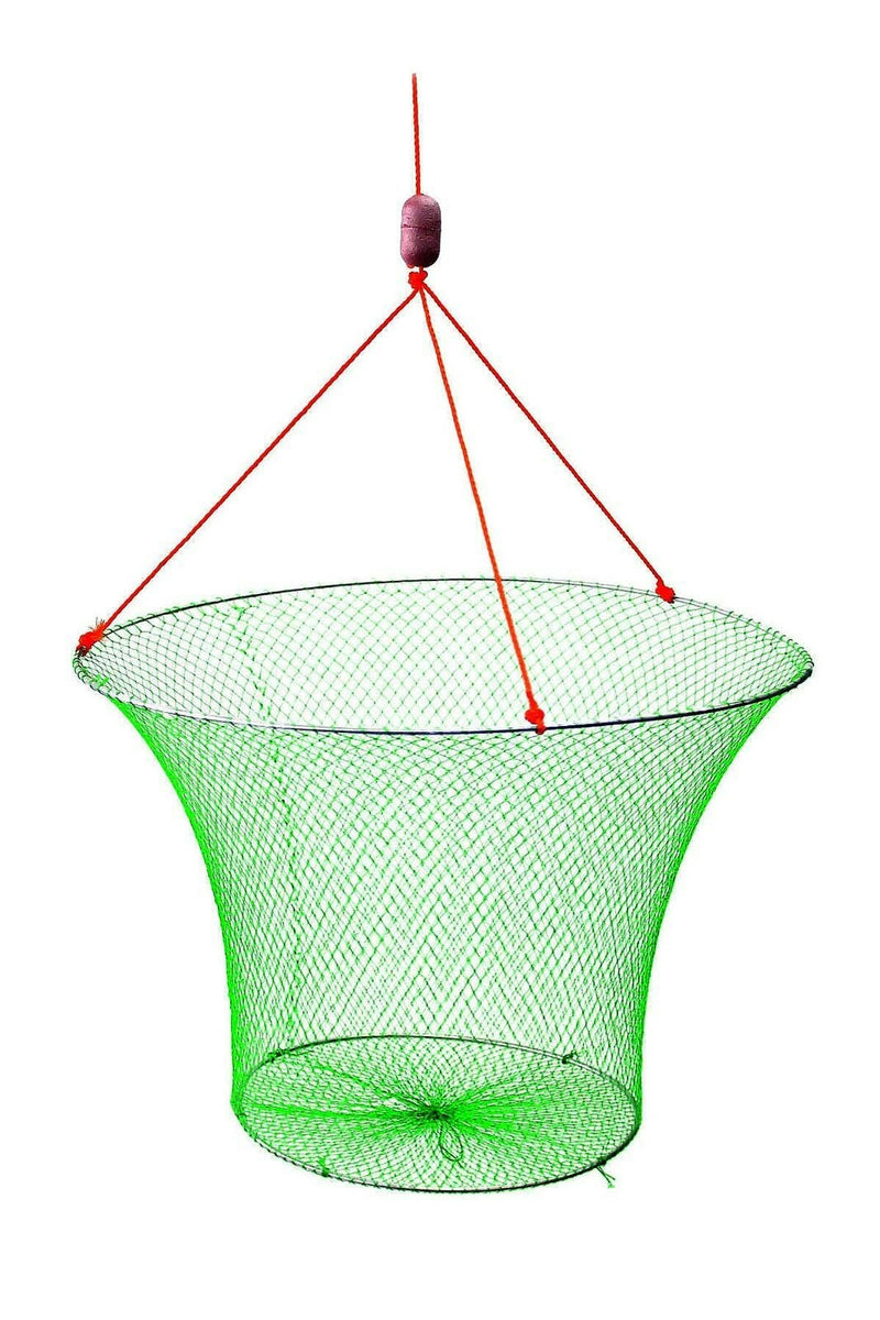 Seahorse Double Ring Yabbie Net With 3/4 Inch Mesh - Drop Net - Red Claw Trap