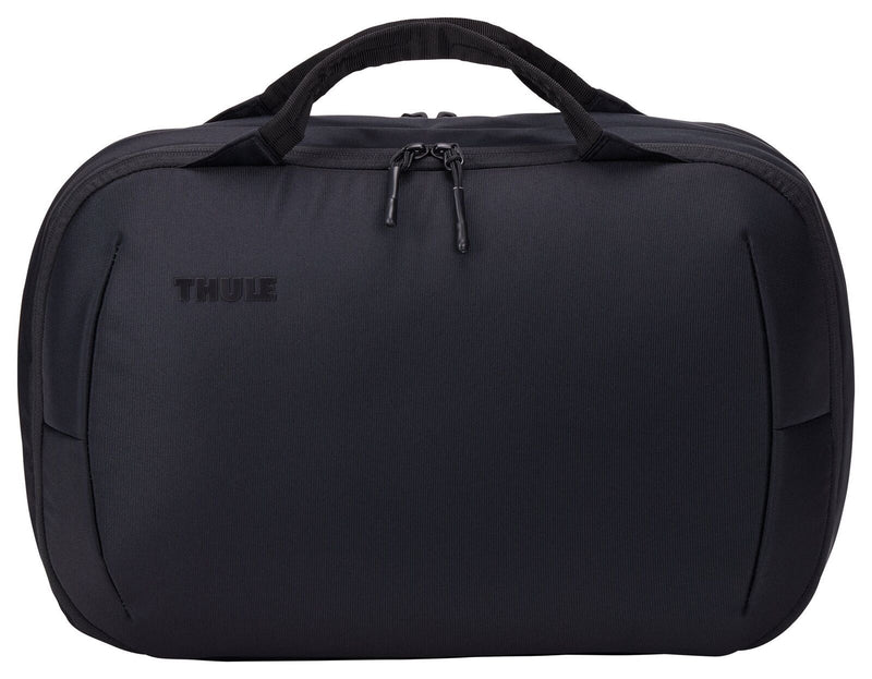 THULE Subterra 15–23L Hybrid Travel Bag Expandable Backpack w/ 16" Laptop Sleeve in Black