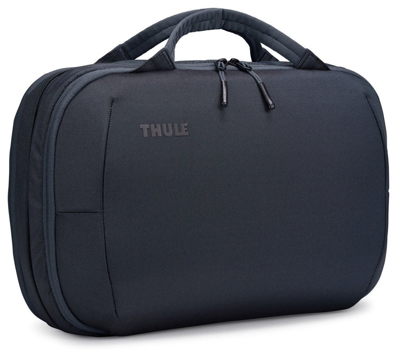 THULE Subterra 15–23L Hybrid Travel Bag Expandable Backpack w/ 16" Laptop Sleeve in Dark Slate