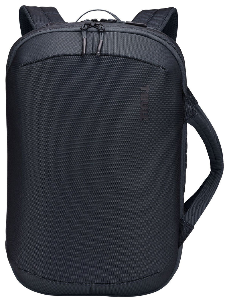 THULE Subterra 15–23L Hybrid Travel Bag Expandable Backpack w/ 16" Laptop Sleeve in Dark Slate