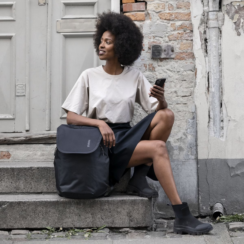 THULE Subterra 26L Travel Expandable Backpack Bag in Dark Slate