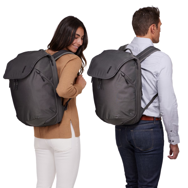 THULE Subterra 26L Travel Expandable Backpack Bag in Vetiver Grey