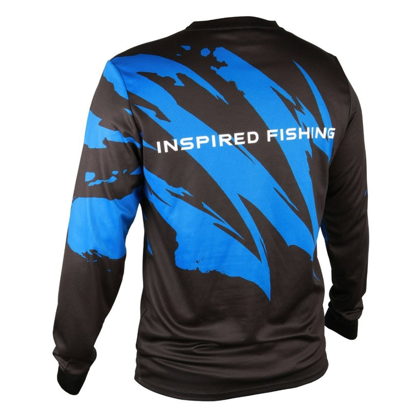 Okuma Tech Lightweight Fishing Shirt - Quick Dry Long Sleeve Fishing Jersey