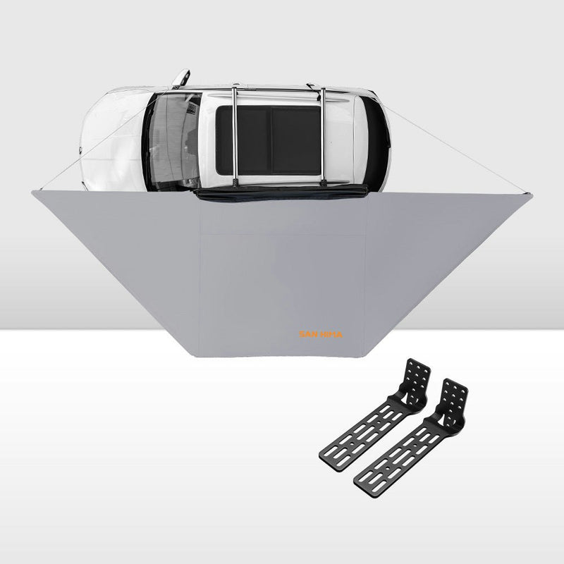 San Hima 180 Degree Free-Standing Awning 600D Double-Ripstop + "L" Bracket