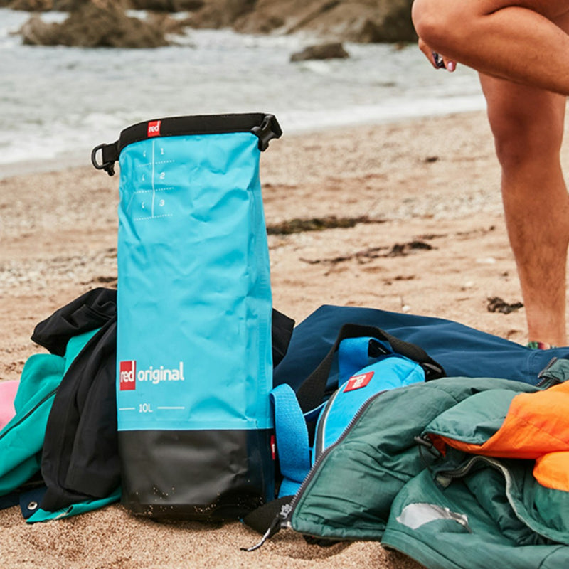 Waterproof Roll Top Dry Bag - Aqua Blue