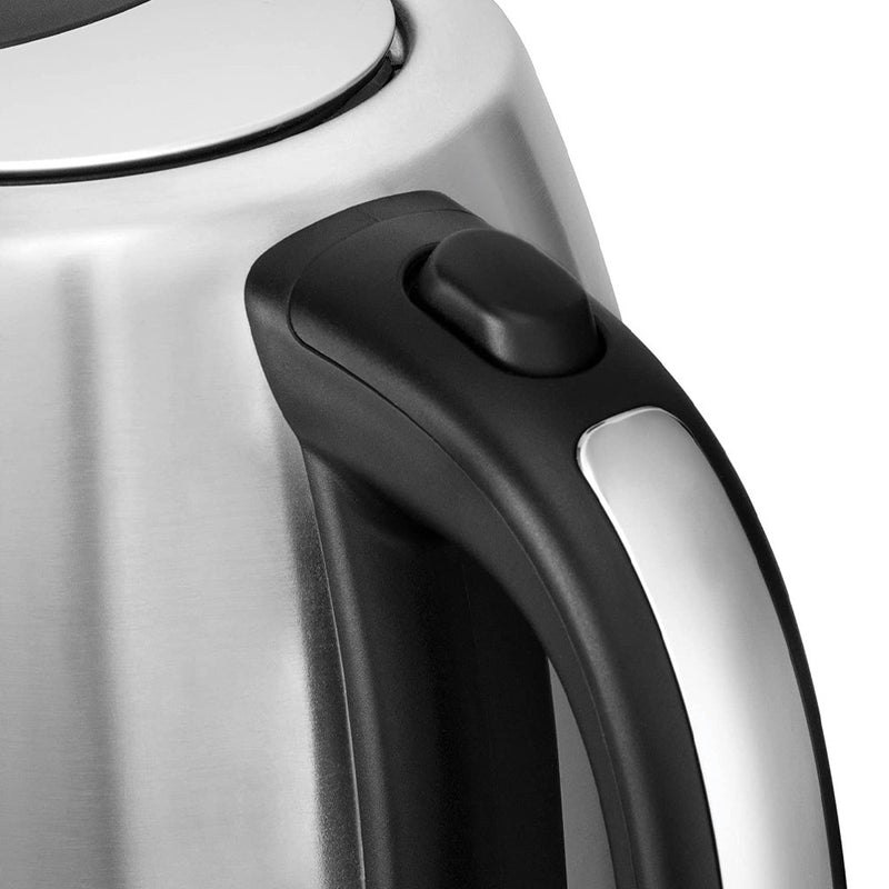 Russell Hobbs RHK26330 Electric 1.7L Quiet Kettle Stainless Steel Water Jug SLV