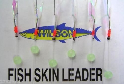 1 Packet of Wilson Bait Jig Fish Skin Fishing Rig