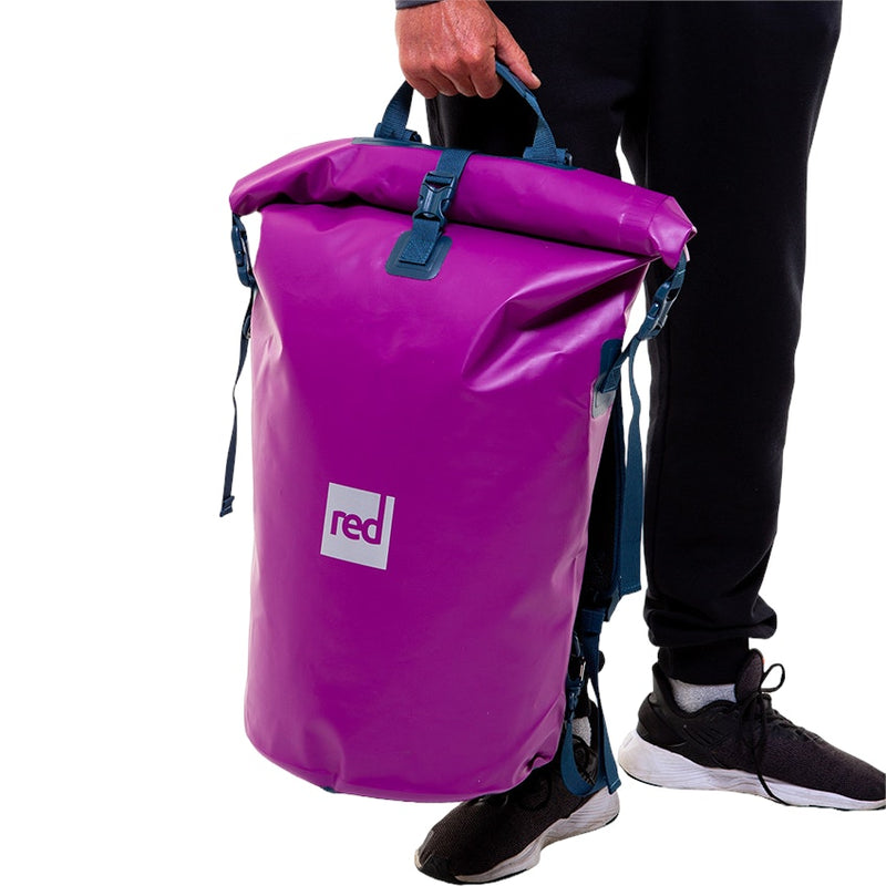 Waterproof Roll Top Dry Bag Backpack - Venture Purple