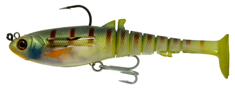 170mm Zerek Jighead Rigged Flat Shad X Soft Plastic Swimbait Lure-74gm Soft Bait