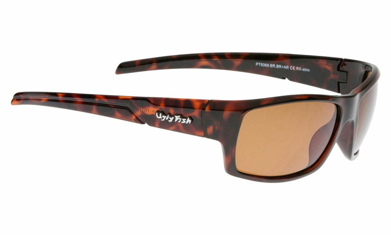 Ugly Fish PT9366 Polarised Lifestyle Wrap Brown Frame/Brown Lens Sunglasses