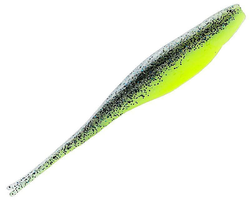 Zman 5 Inch Jerk Shadz - 5 Pack - Scented Z Man Soft Plastics Lures - Elaztech