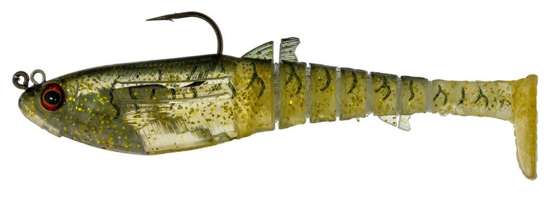 130mm Zerek Jig Head Rigged Flat Shad X Soft Plastic Swimbait Lure-28g Soft Bait