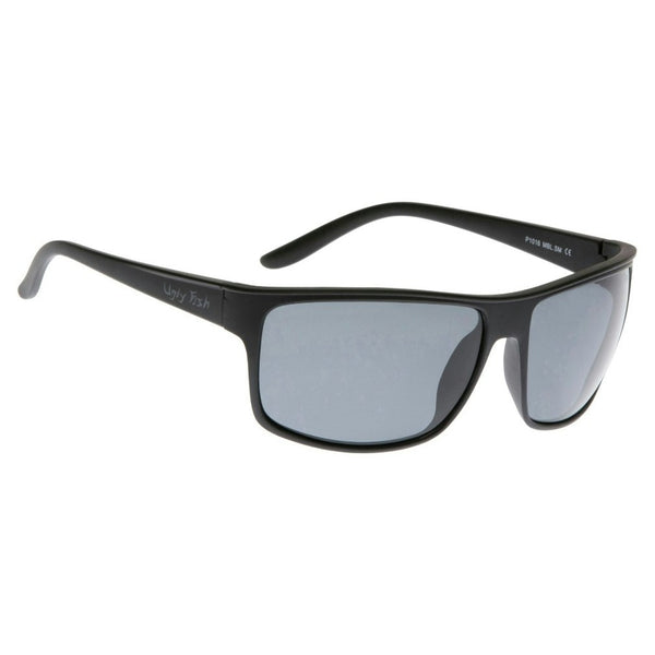 Ugly Fish Basic P1016 Black Frame/Smoke Lens Polarised Adult Sunglasses