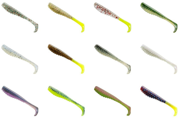 Zman 3.5 Inch Trick Swimz Soft Plastic Lures -6 Pack of Z Man Soft Plastic Lures